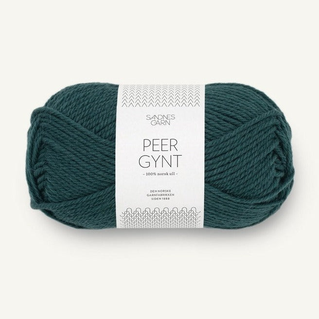 PetiteKnit Storm Slipover Junior Knitting Kit in Peer Gynt