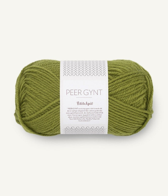 PetiteKnit Sille Slipover Strickset in Peer Gynt