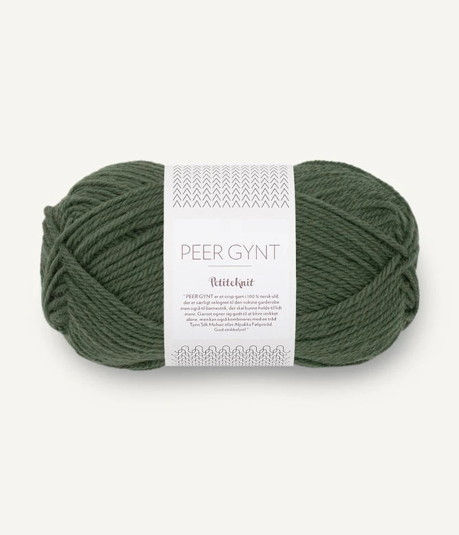 PetiteKnit Sille Slipover Knitting Kit in Peer Gynt