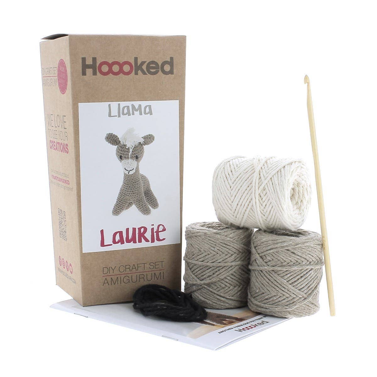 Hoooked Laurie Llama - Crochet Kit