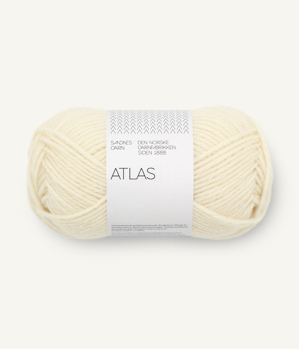 Otto Sweater Junior kit - Natural 1012 with Dark Grey Melange 1055