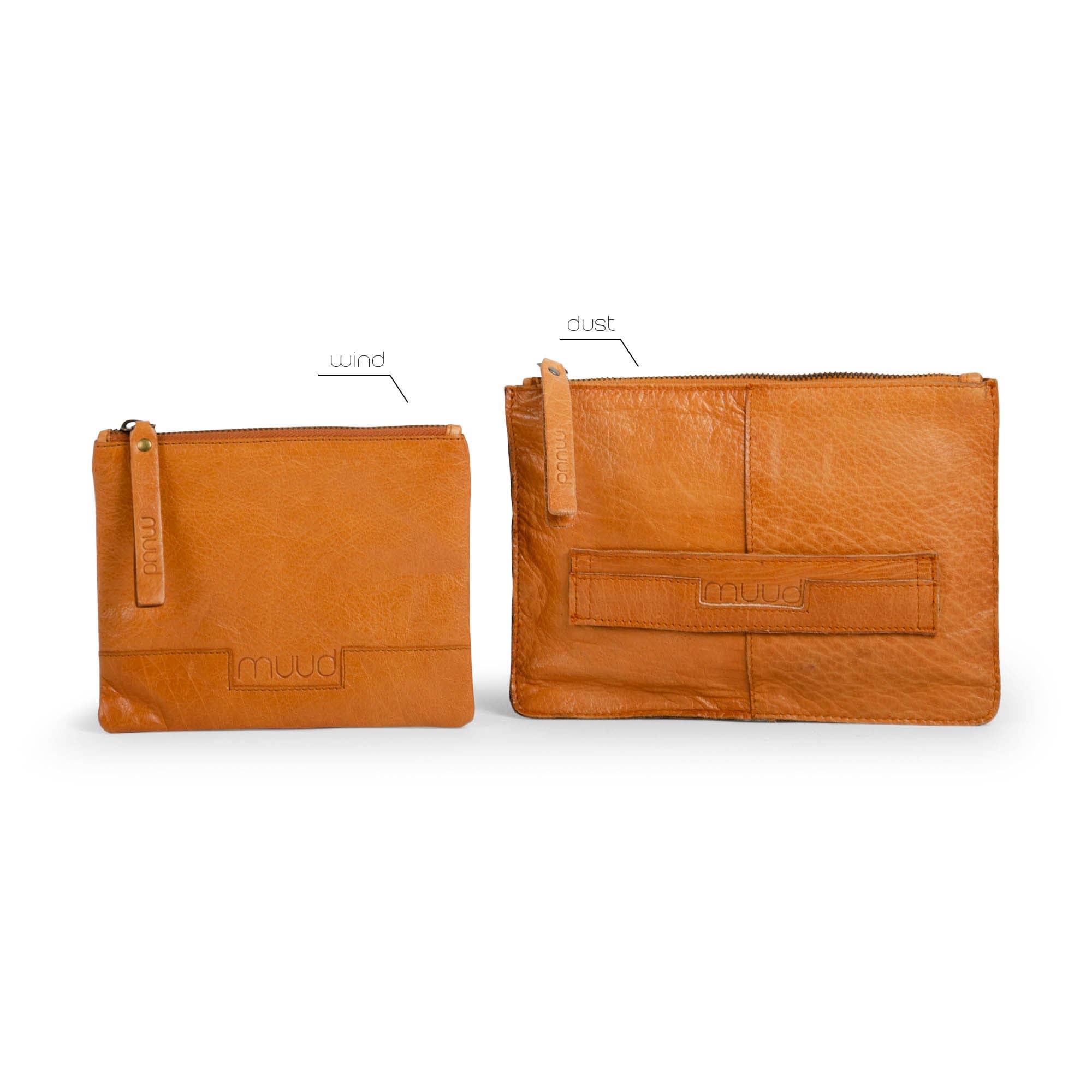 muud - Dust - Leather Clutch