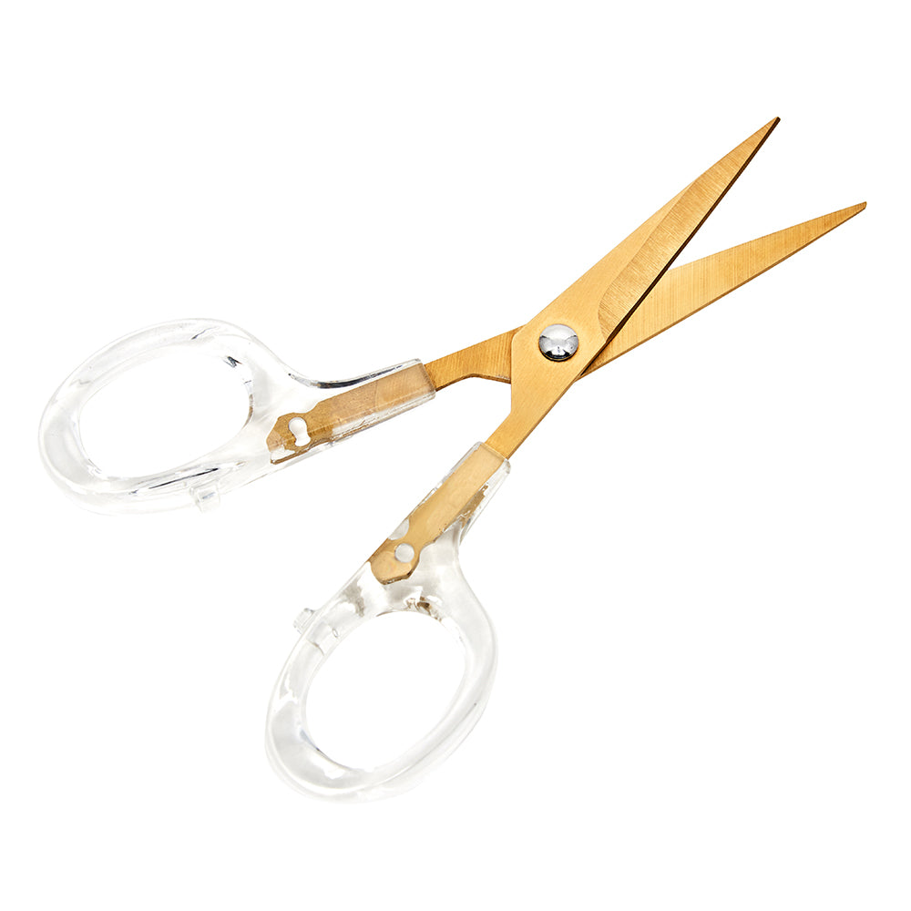 Hemline Gold Embroidery Scissors - 12.5cm/5in