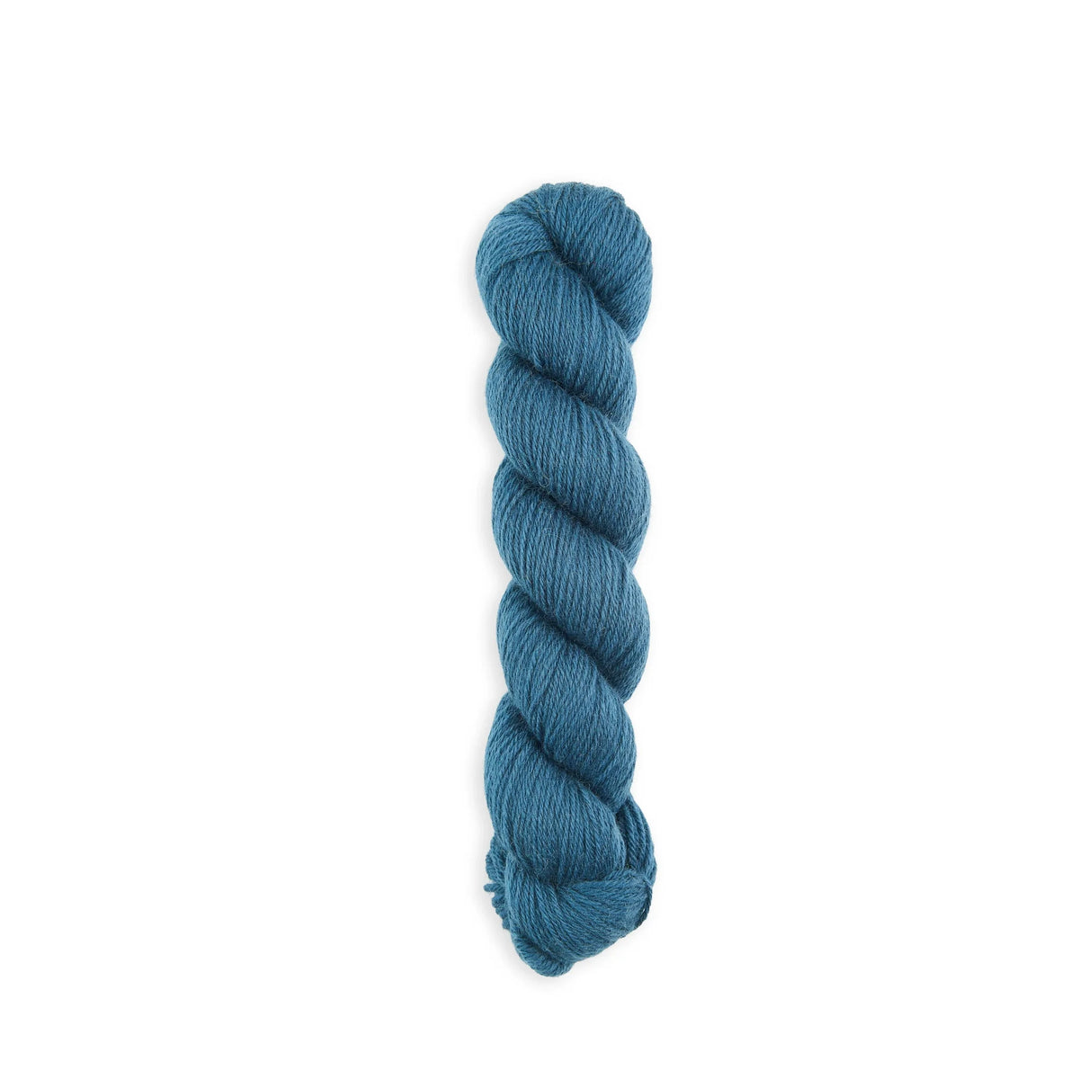 Bramble & Fleece Wooltrace DK British wool yarn in shade Denim 314