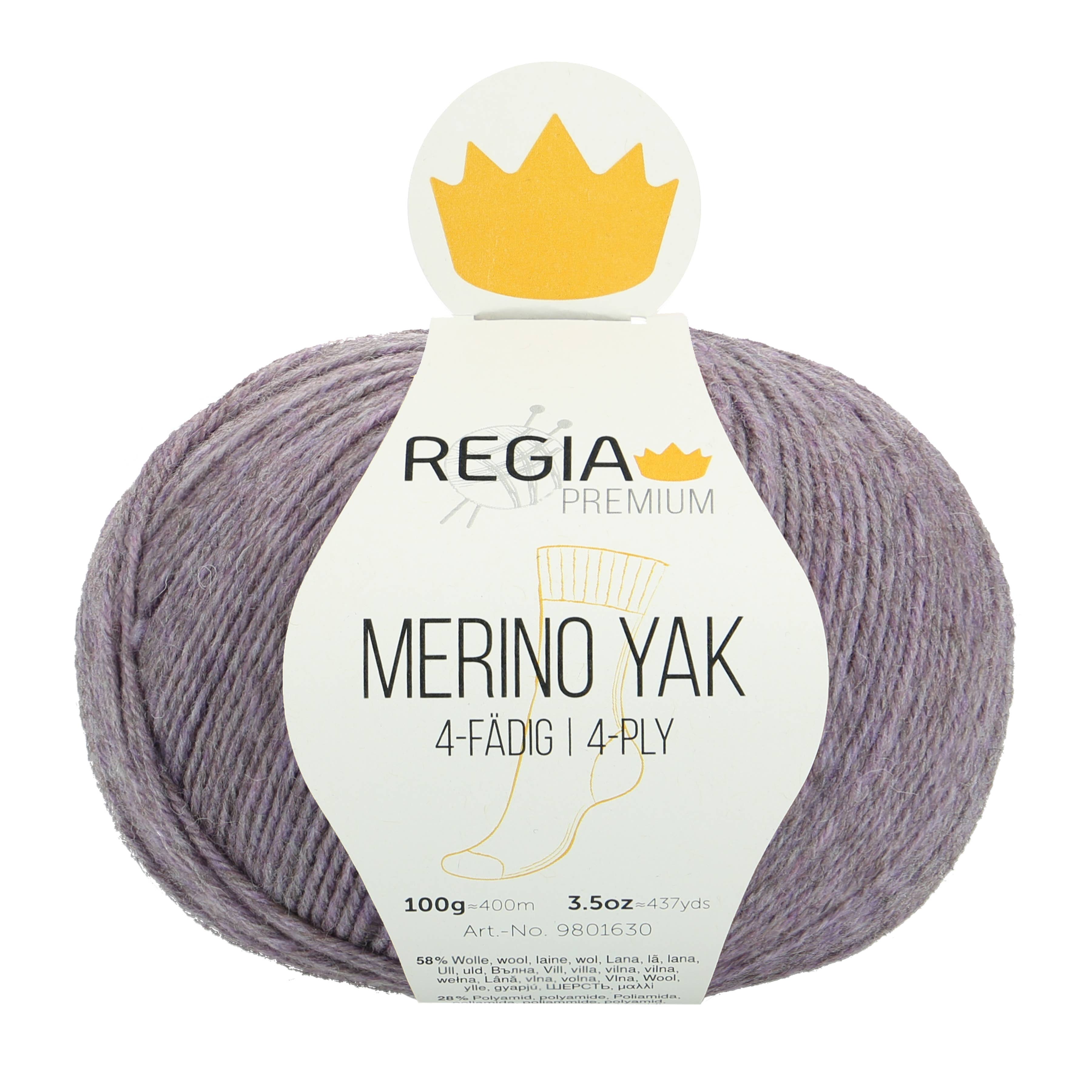 REGIA Premium Merino Yak 4-ply Sock Wool