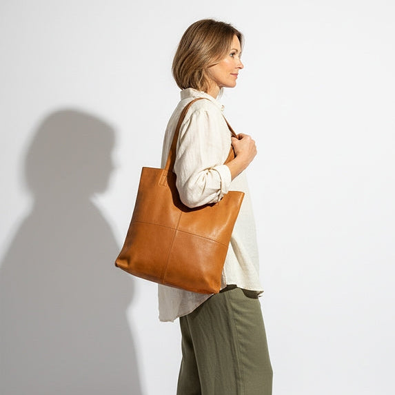 muud - Show Shopper Leather Bag