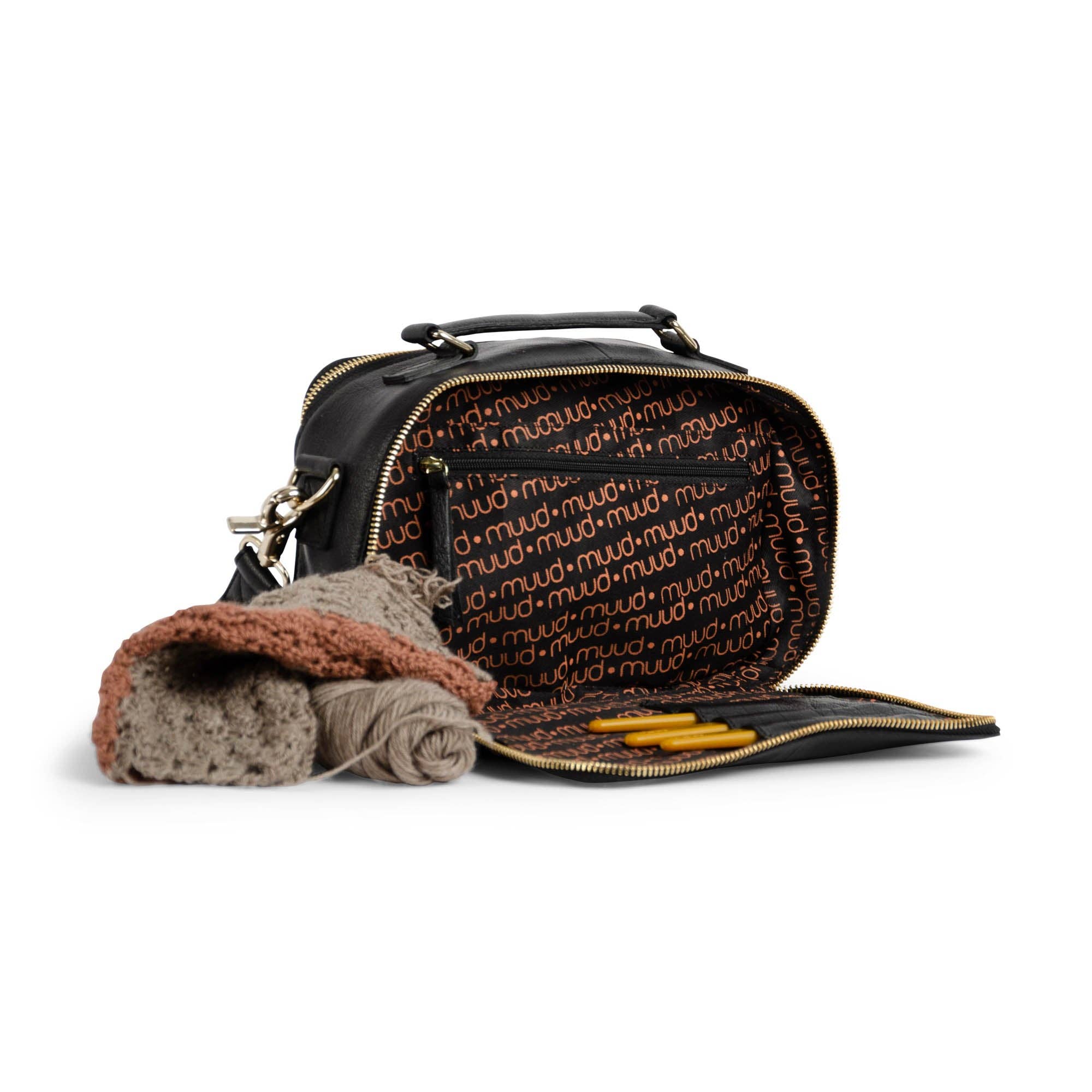 muud Heaven - Limited edition Leather Crochet Bag