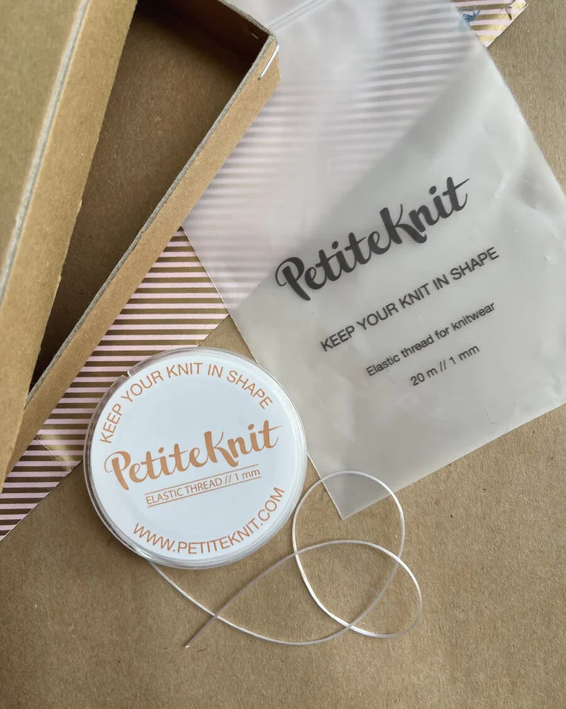 PetiteKnit-Elastikfaden – Halten Sie Ihre Strickwaren in Form