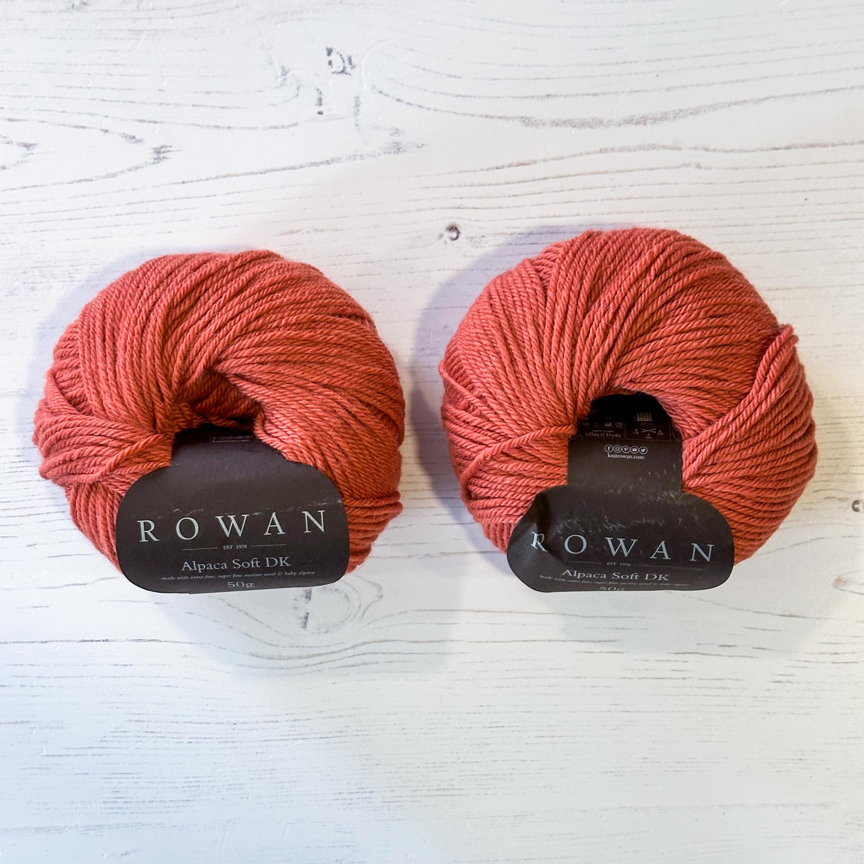 Rowan Alpaca Soft DK - 2 x50g Brick - Clearance Bundle