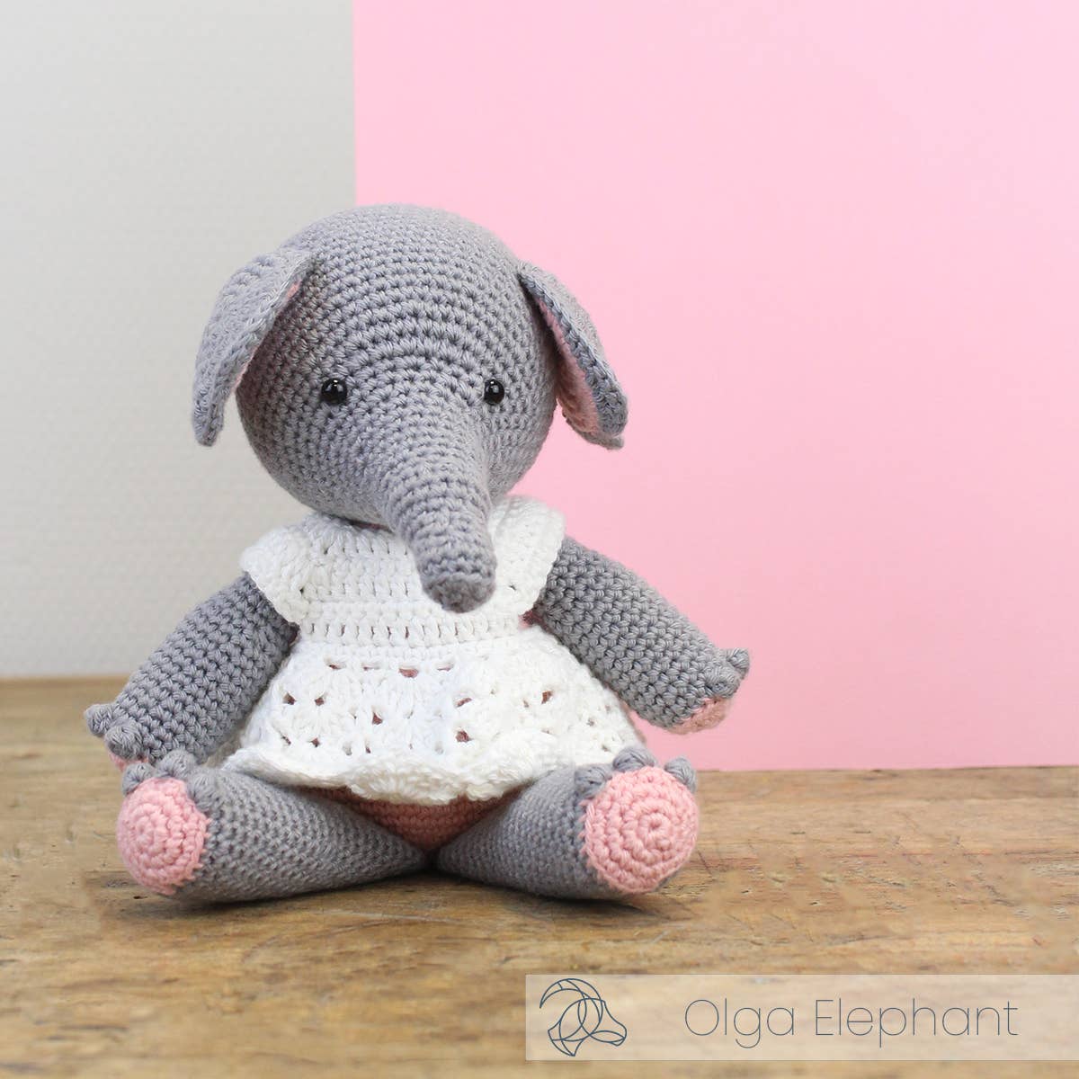 Olga The Elephant - Crochet Kit