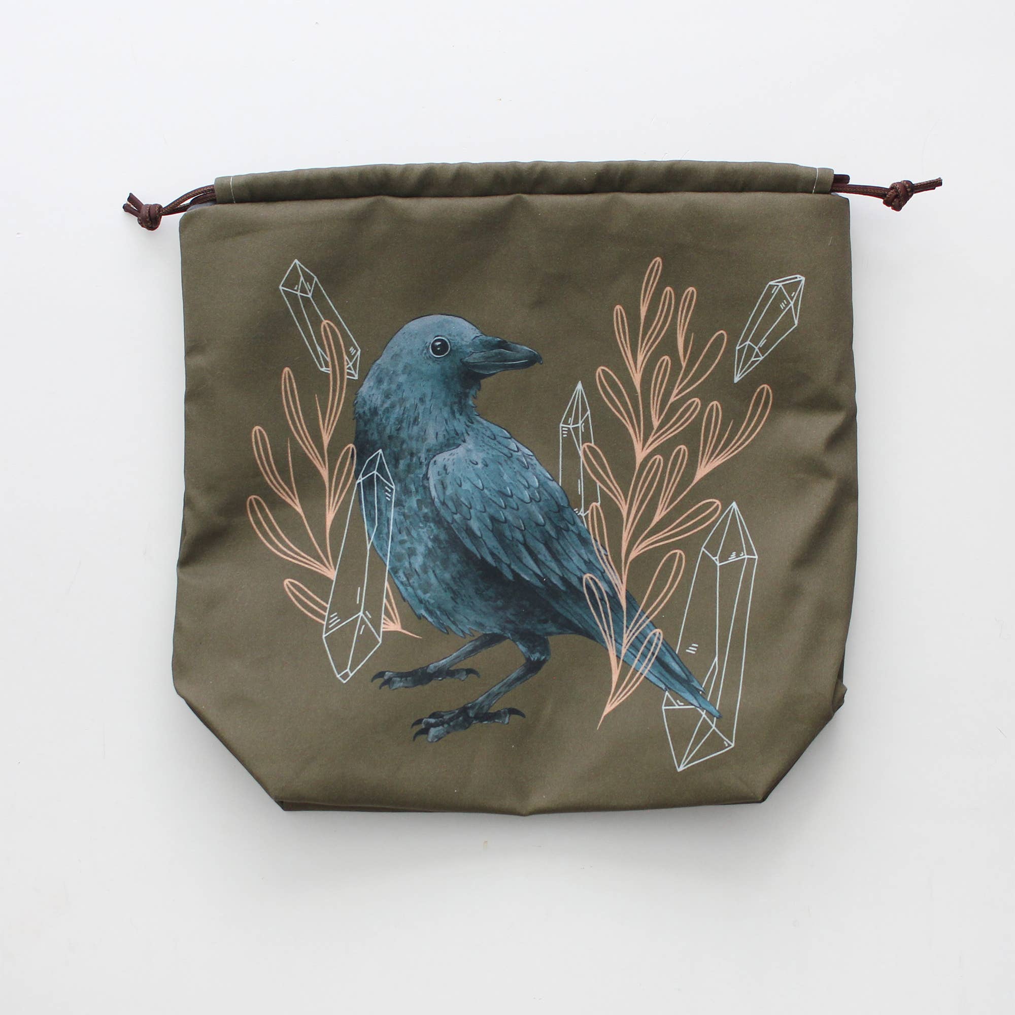 The Blue Rabbit House - Amber the Raven - Project Bag