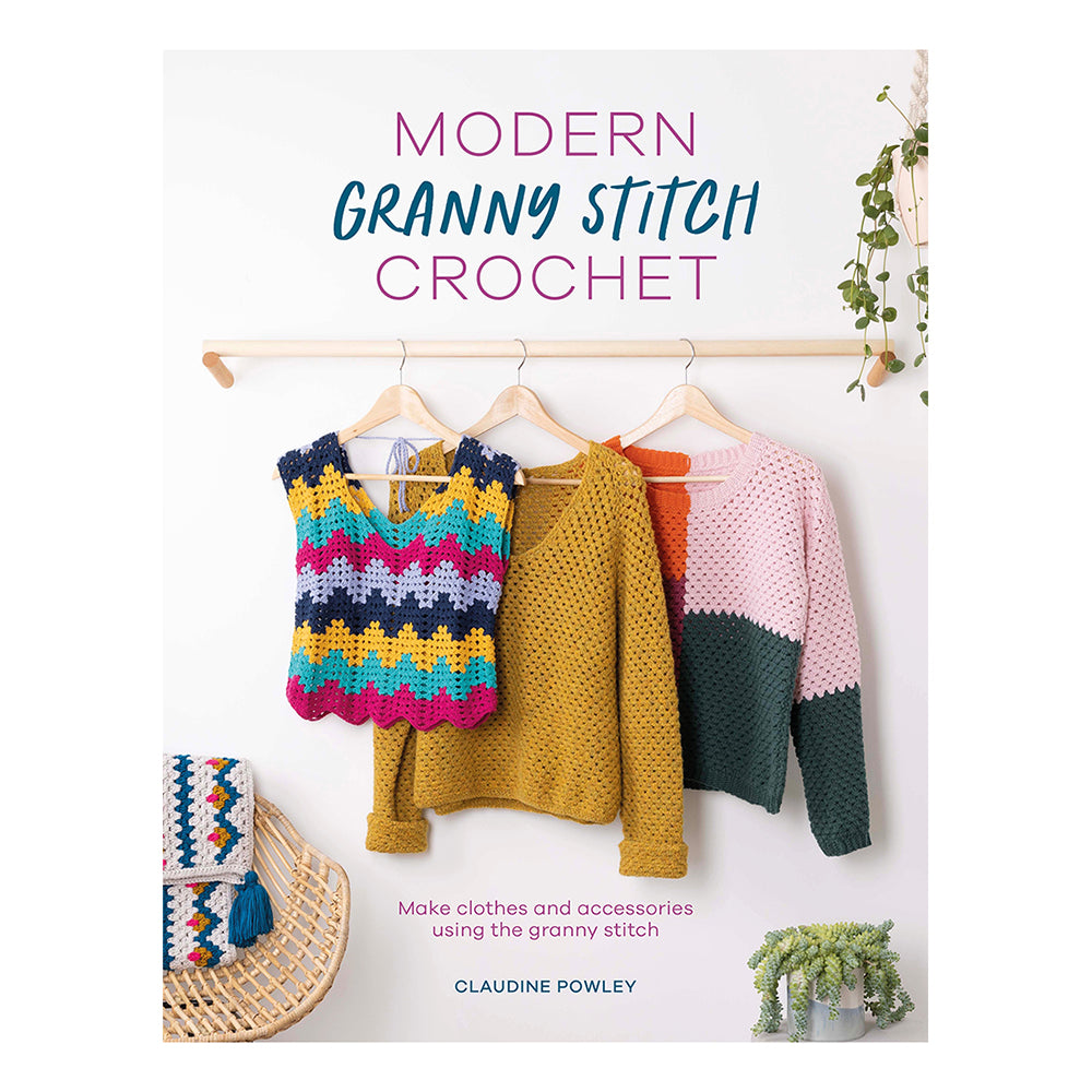 Modernes Häkeln im Granny-Stitch-Stil