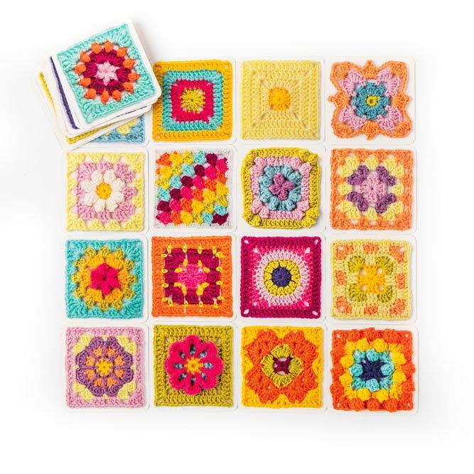 Das Granny Square Kartenspiel