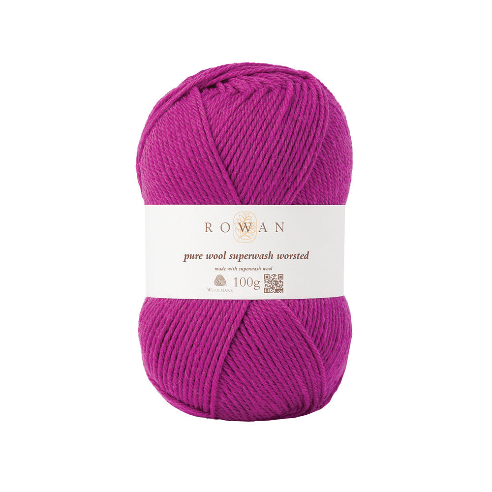 Rowan Pure Wool Superwash Kammgarn - Rest der Farbpartie