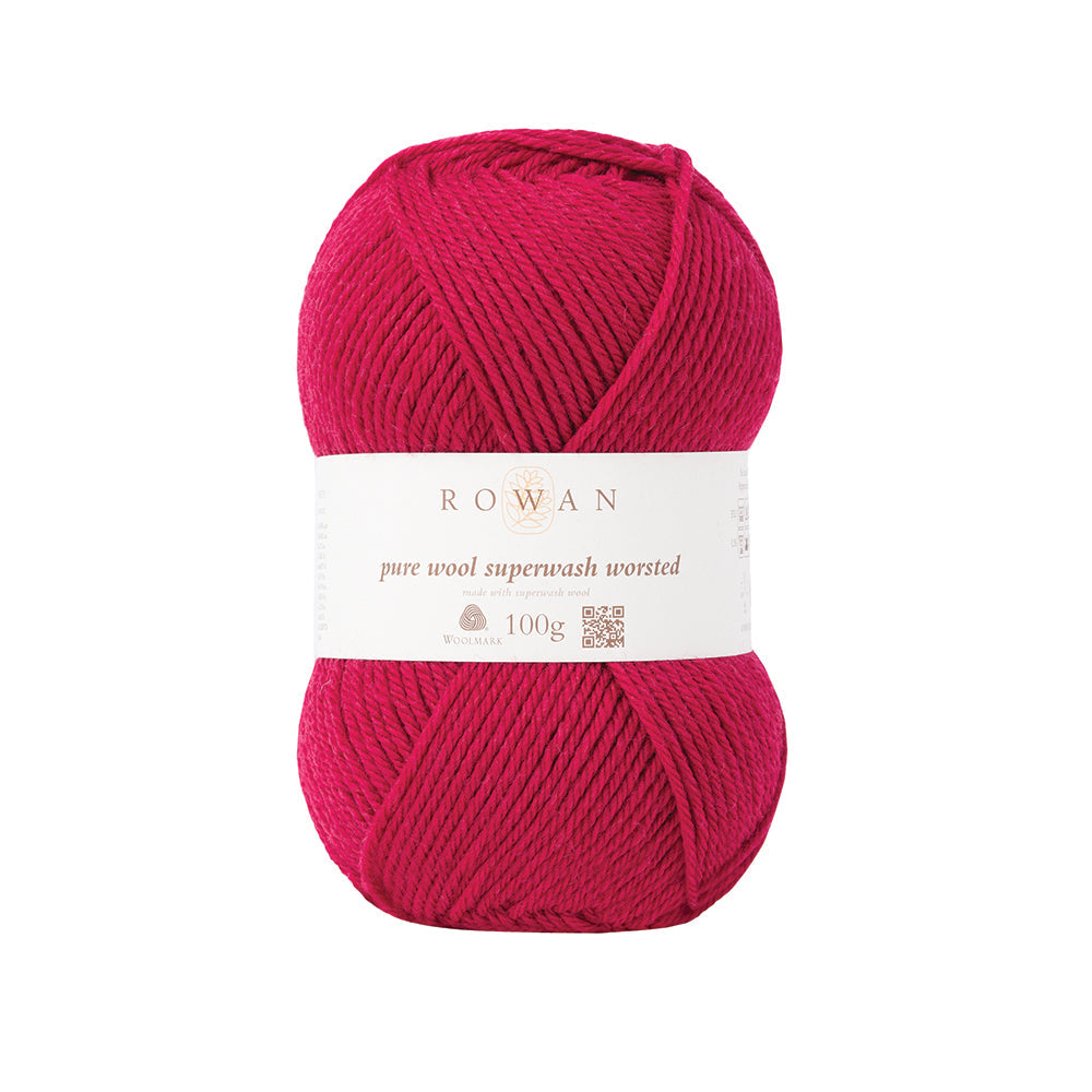 Rowan Pure Wool Superwash Kammgarn - Rest der Farbpartie