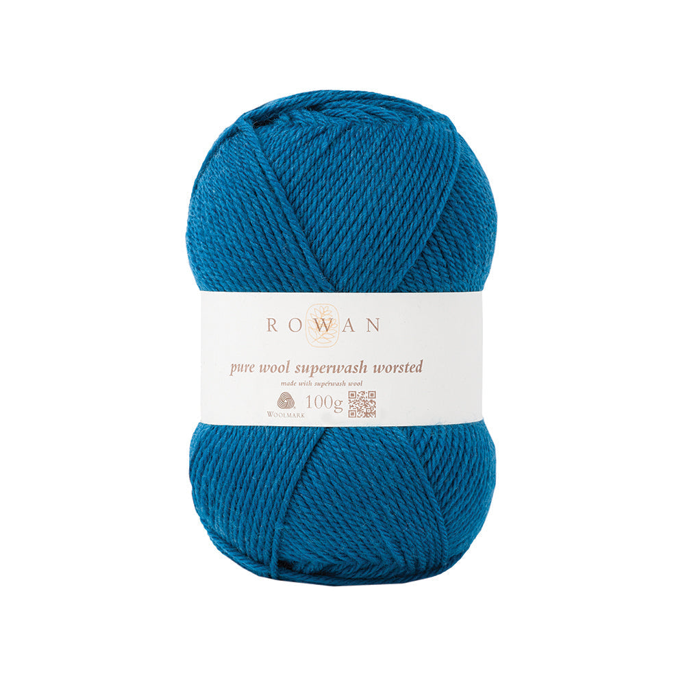 Rowan Pure Wool Superwash Kammgarn - Rest der Farbpartie