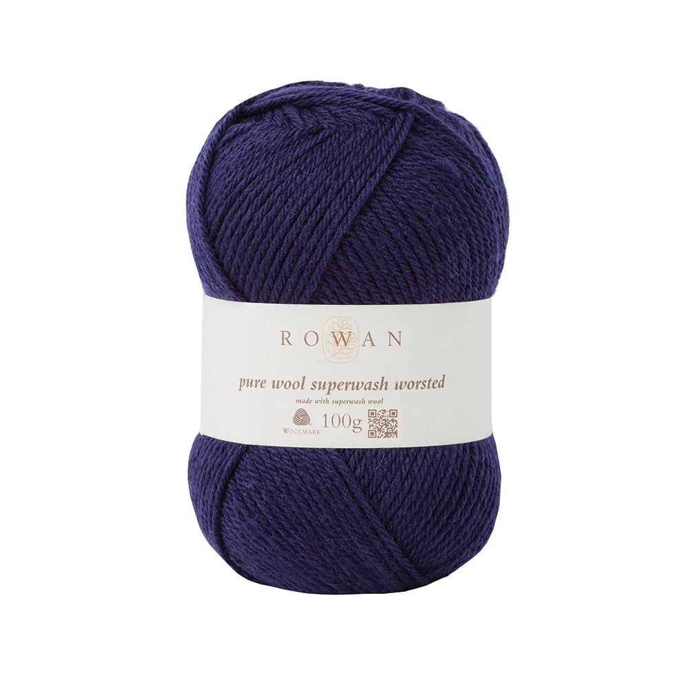 Rowan Pure Wool Superwash Kammgarn - Rest der Farbpartie