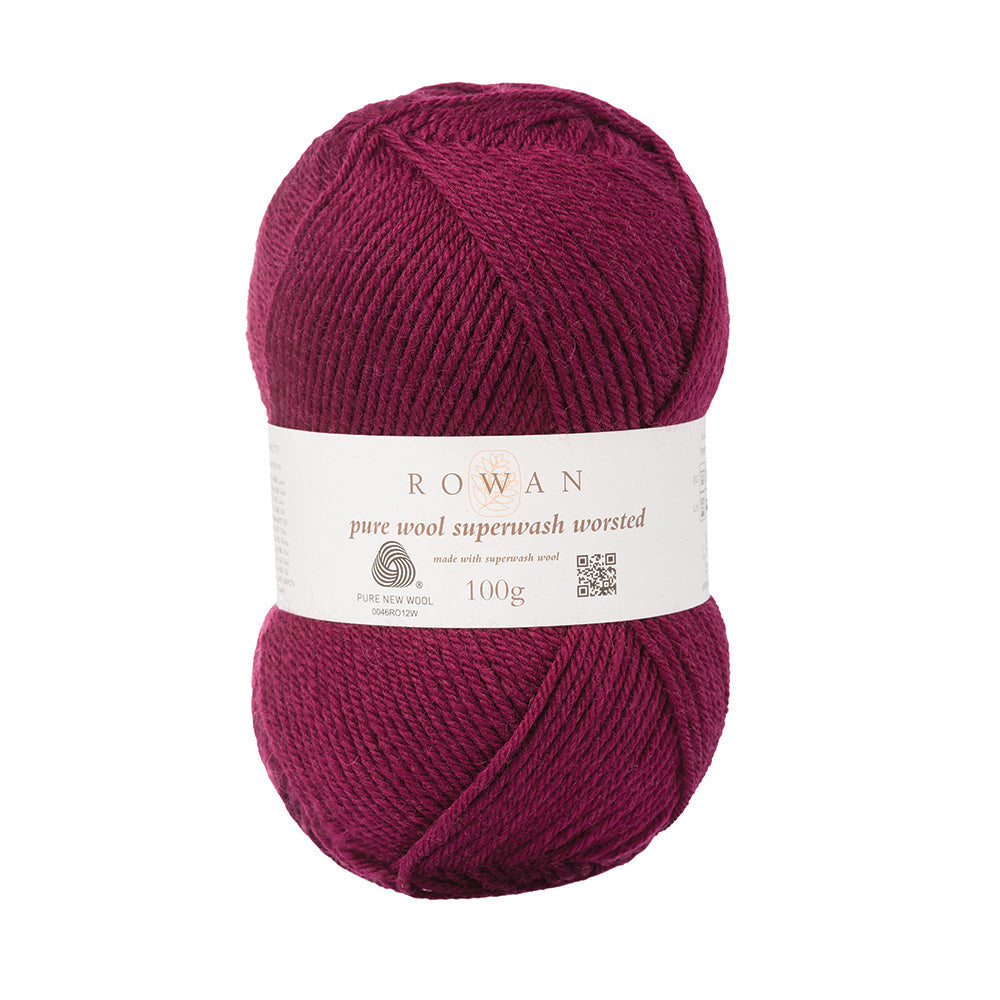 Rowan Pure Wool Superwash Kammgarn - Rest der Farbpartie