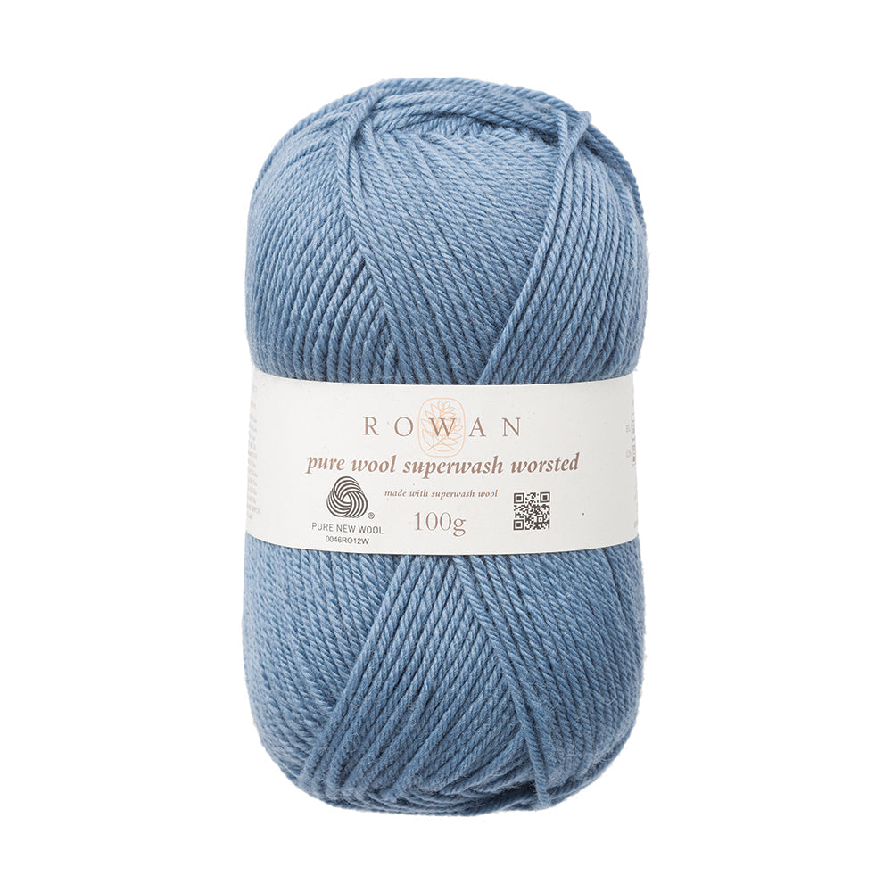 Rowan Pure Wool Superwash Kammgarn - Rest der Farbpartie