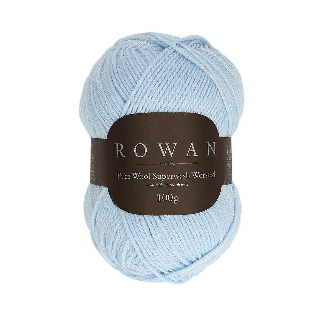 Rowan Pure Wool Superwash Kammgarn - Rest der Farbpartie