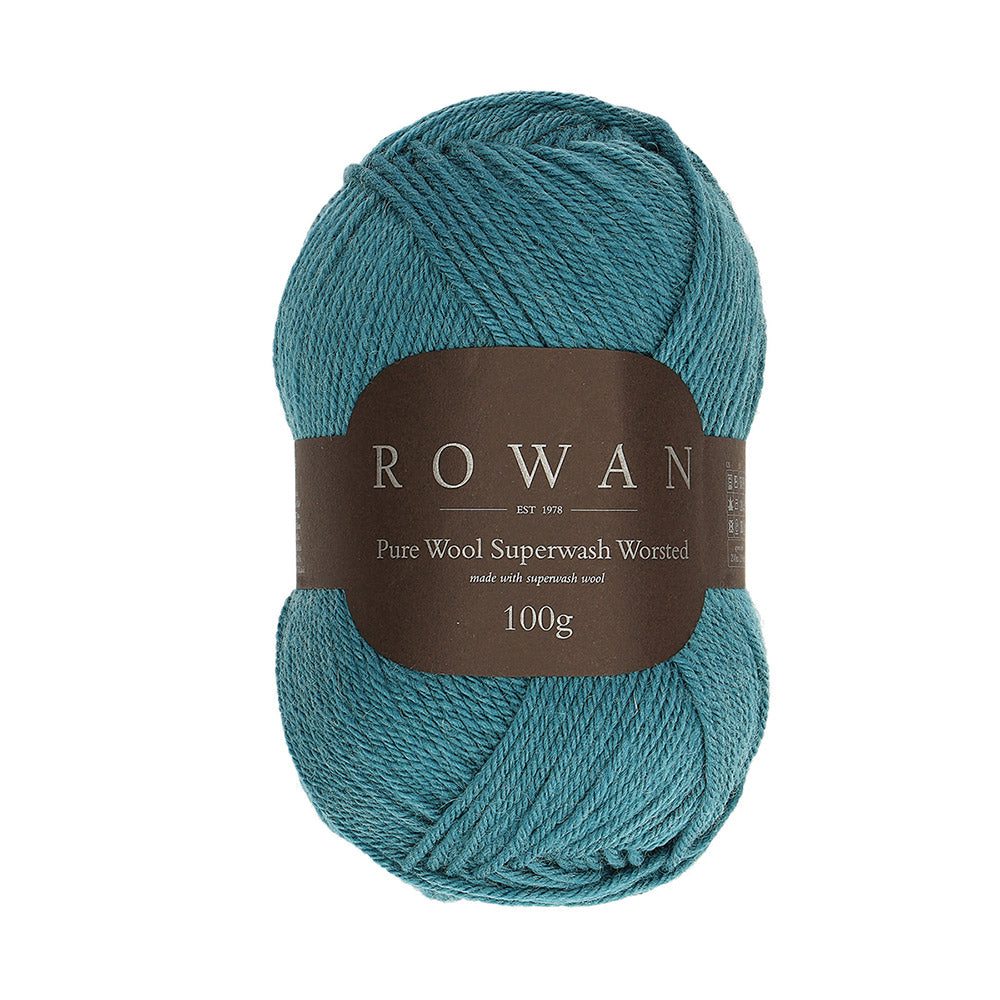 Rowan Pure Wool Superwash Kammgarn - Rest der Farbpartie