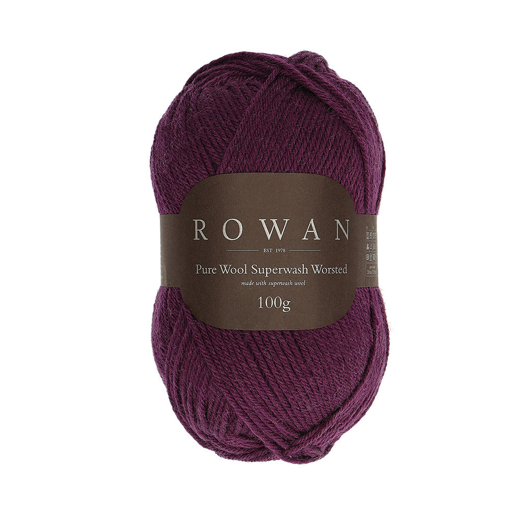 Rowan Pure Wool Superwash Kammgarn - Rest der Farbpartie