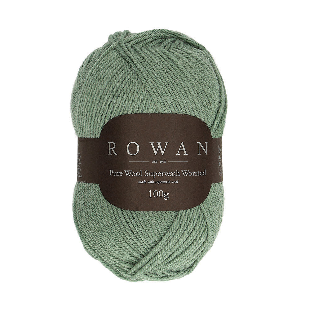 Rowan Pure Wool Superwash Kammgarn - Rest der Farbpartie