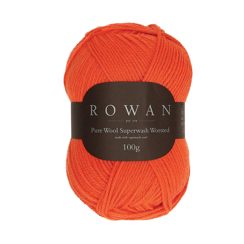 Rowan Pure Wool Superwash Kammgarn - Rest der Farbpartie