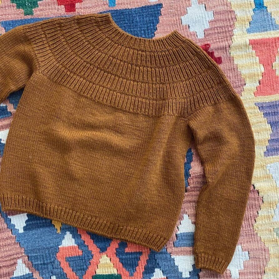 PetiteKnit Anker's Sweater My Size - Knitting Pattern