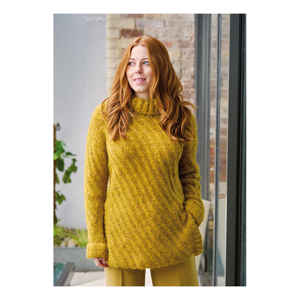 Rowan Bamboo Pullover - Strickmuster (PDF-Download)