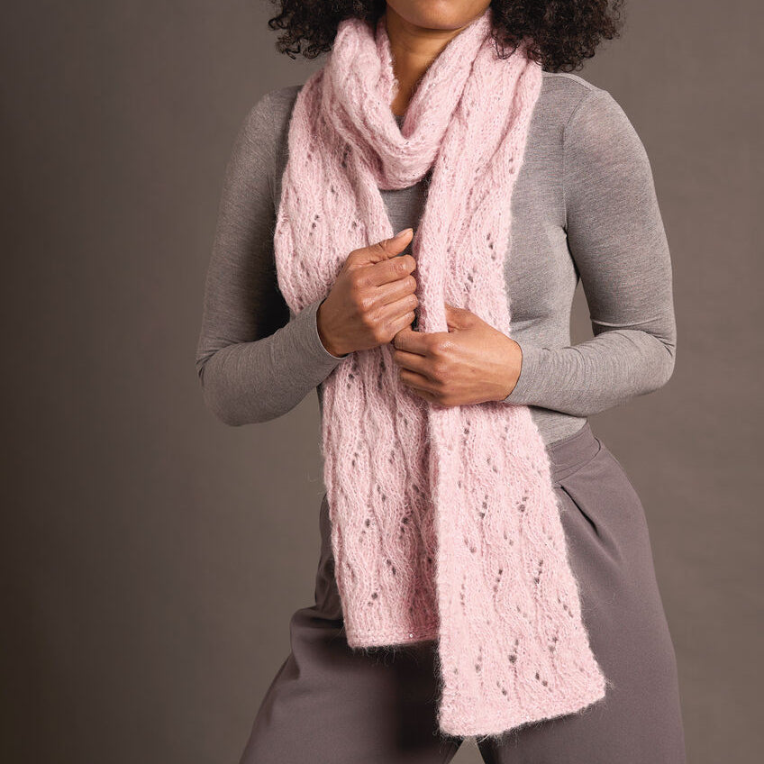 Bardot Scarf - Knitting Pattern