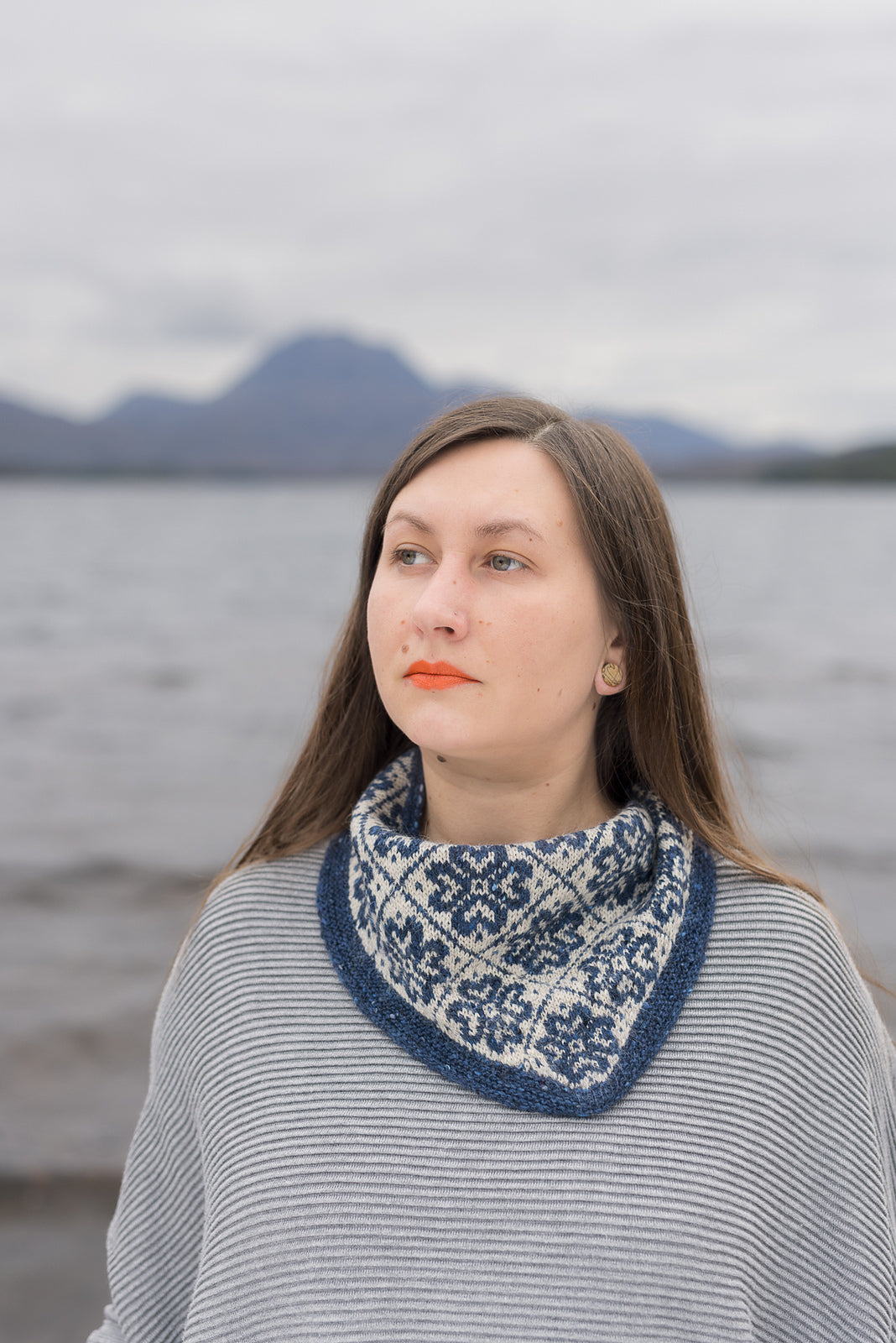 Kate Davies – Brèid Kerchief – Knitting Kit