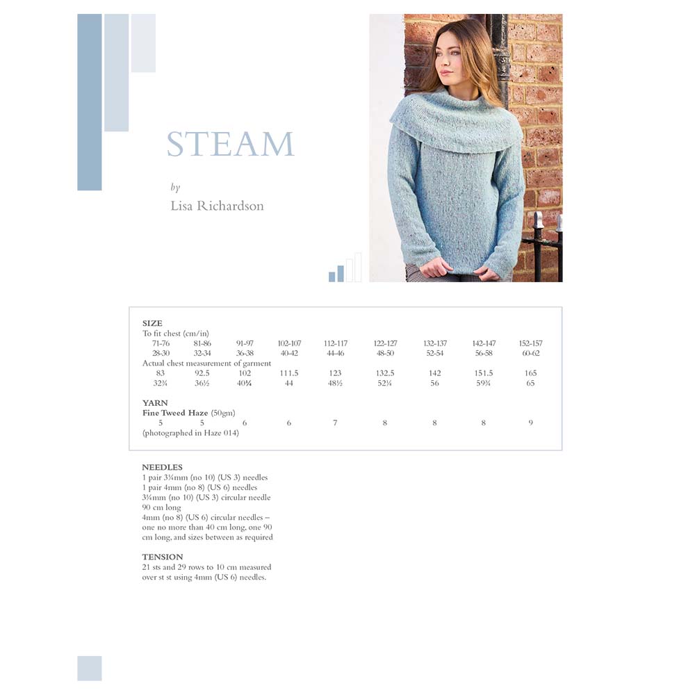 Rowan Steam Sweater - Knitting Kit