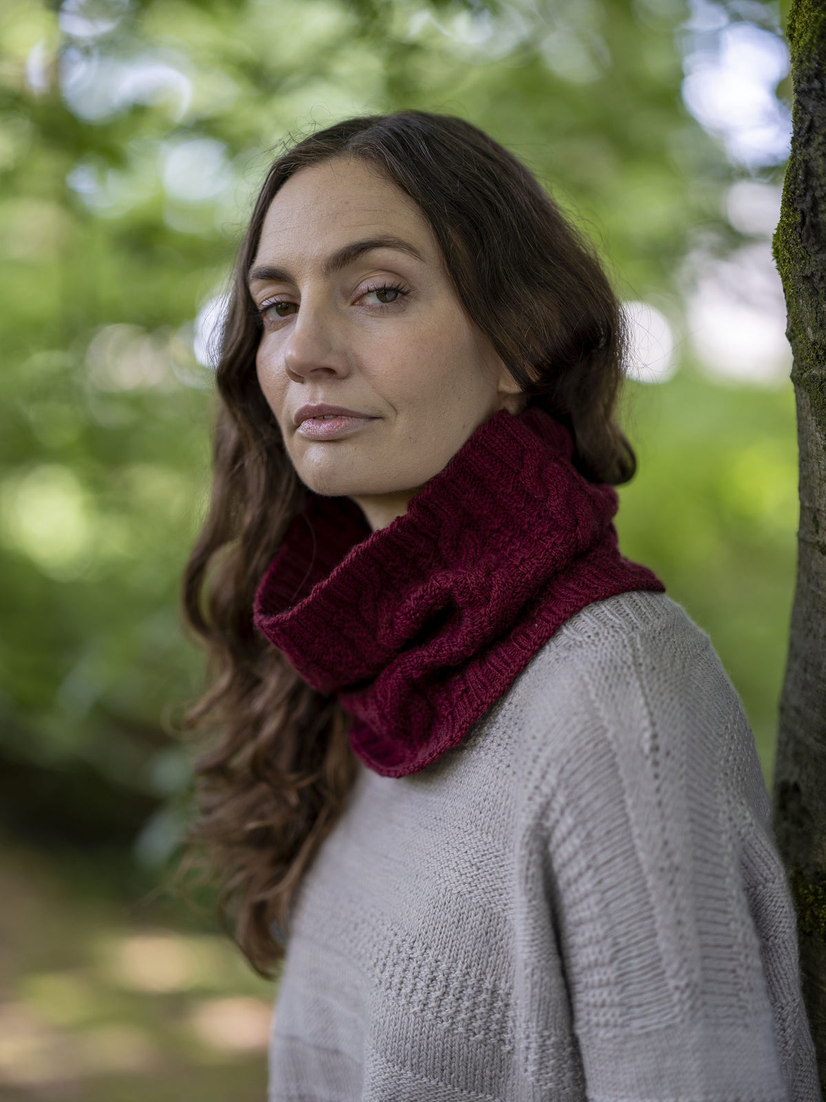 Darvel Cabled Cowl - Knitting Pattern
