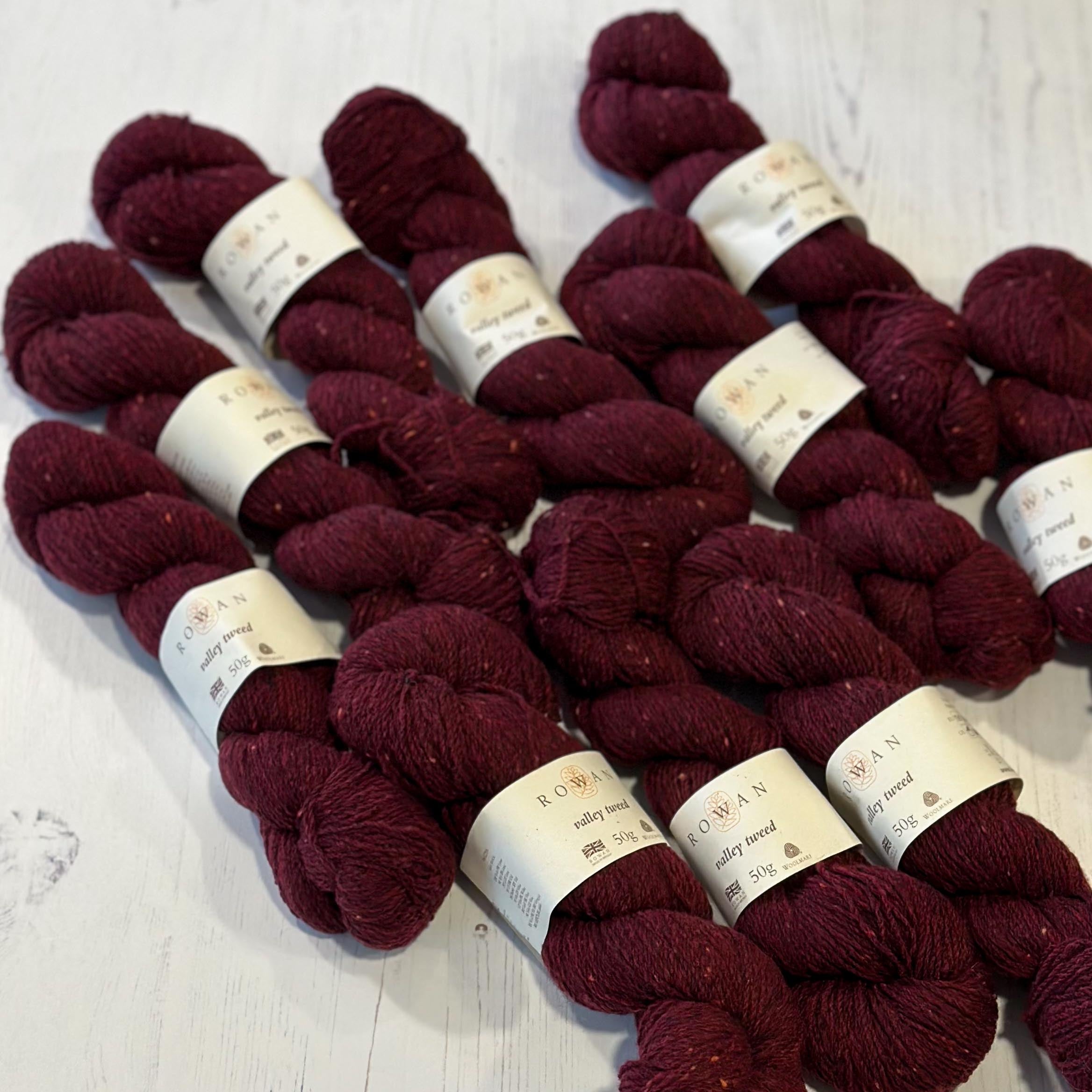 Rowan Valley Tweed 10 x 50g Bedale 106 - Clearance Bundle
