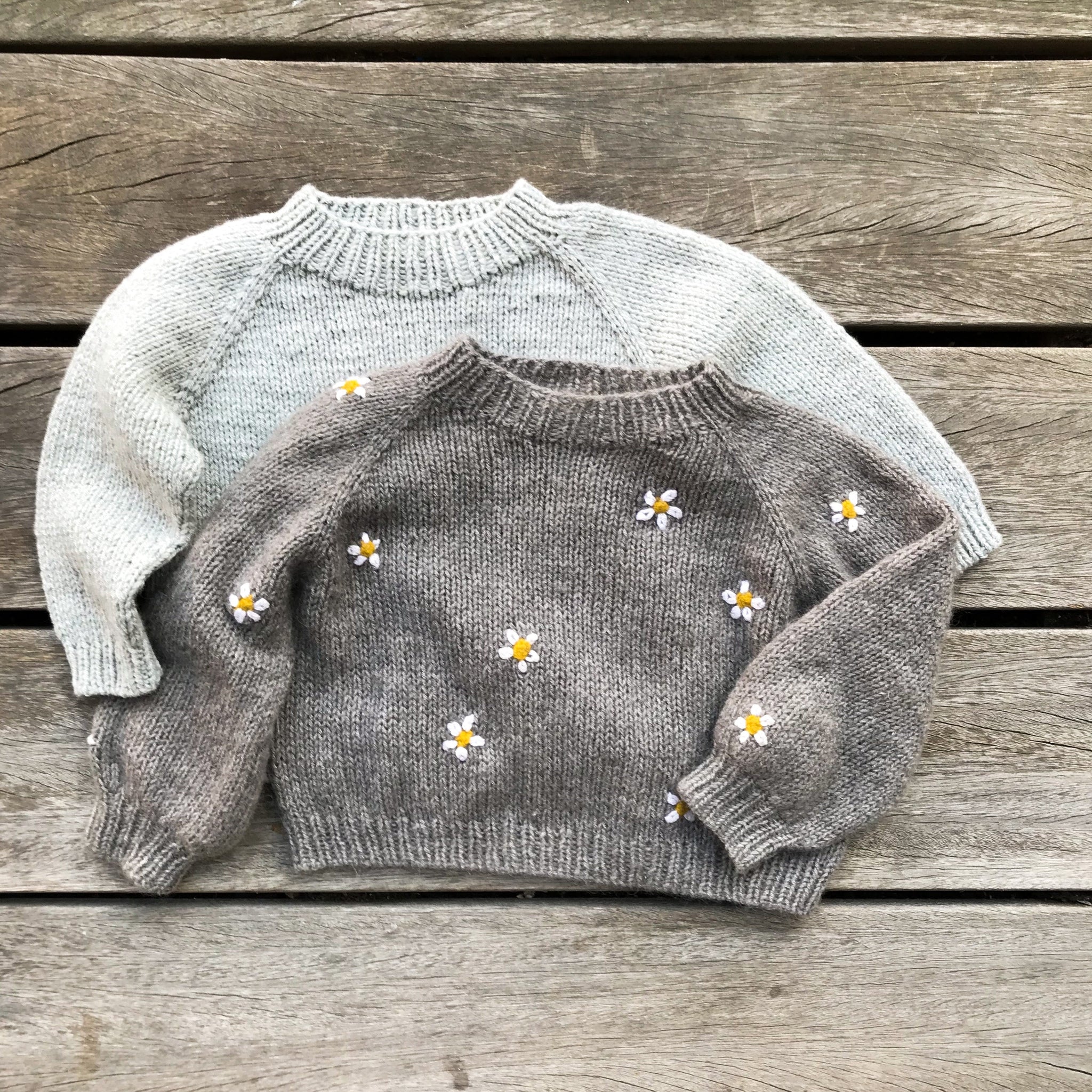 Knitting for Olive - Hans Sweater Junior - Strickset aus Merinowolle