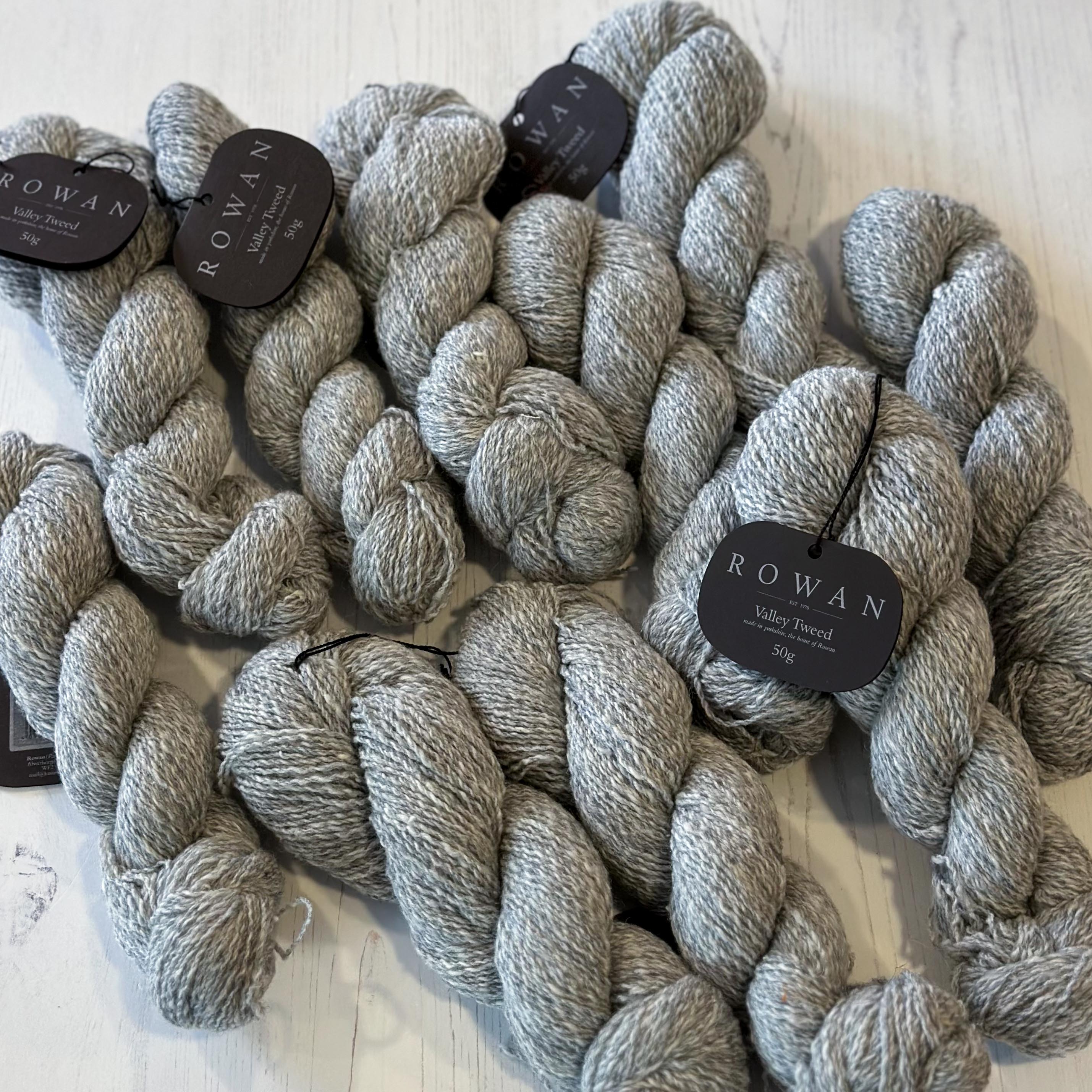 Rowan Valley Tweed 10 x 50g Malham 101 - Clearance Bundle