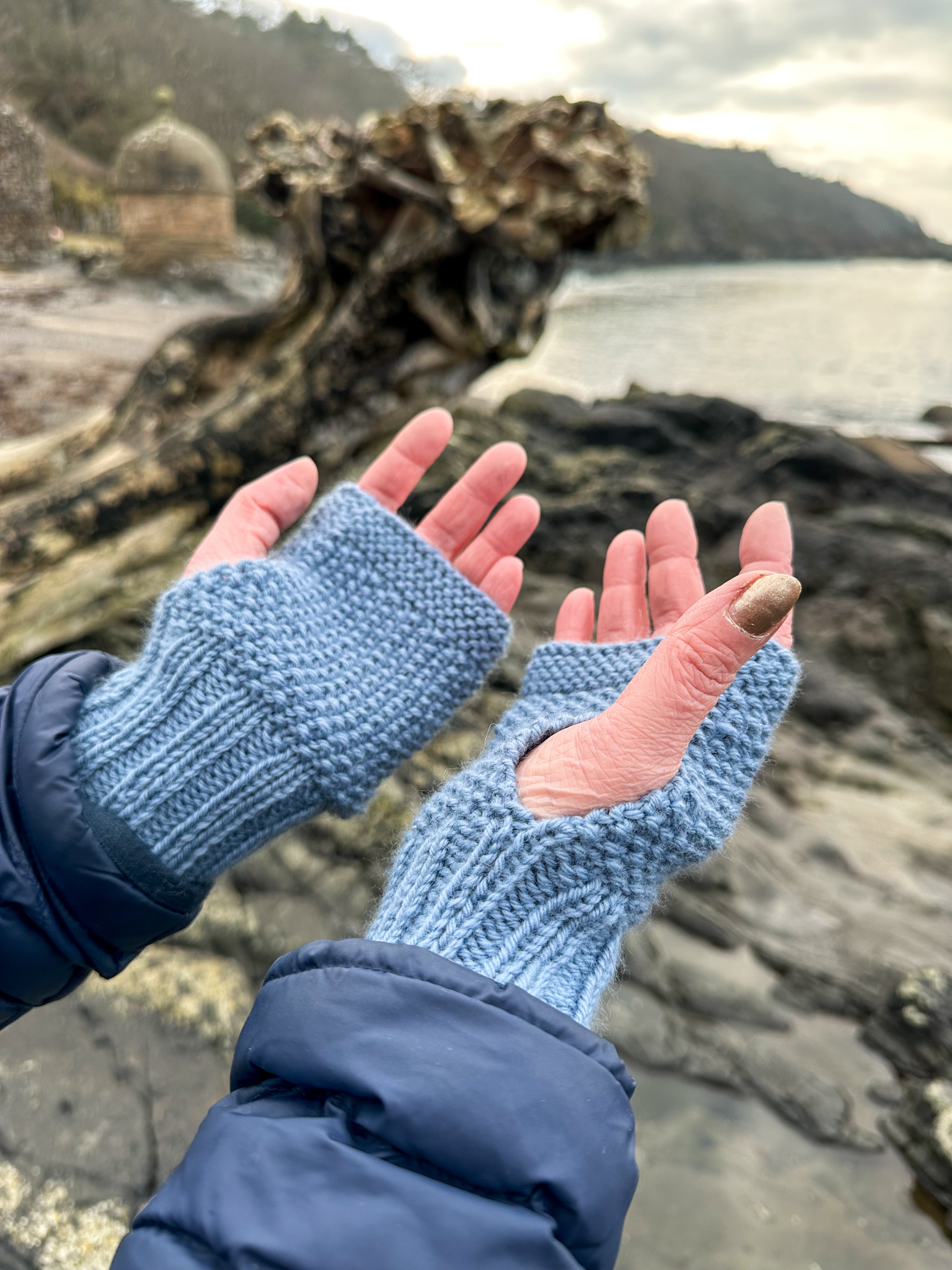 Beginner Knitting Part Three - Fingerless Mittens