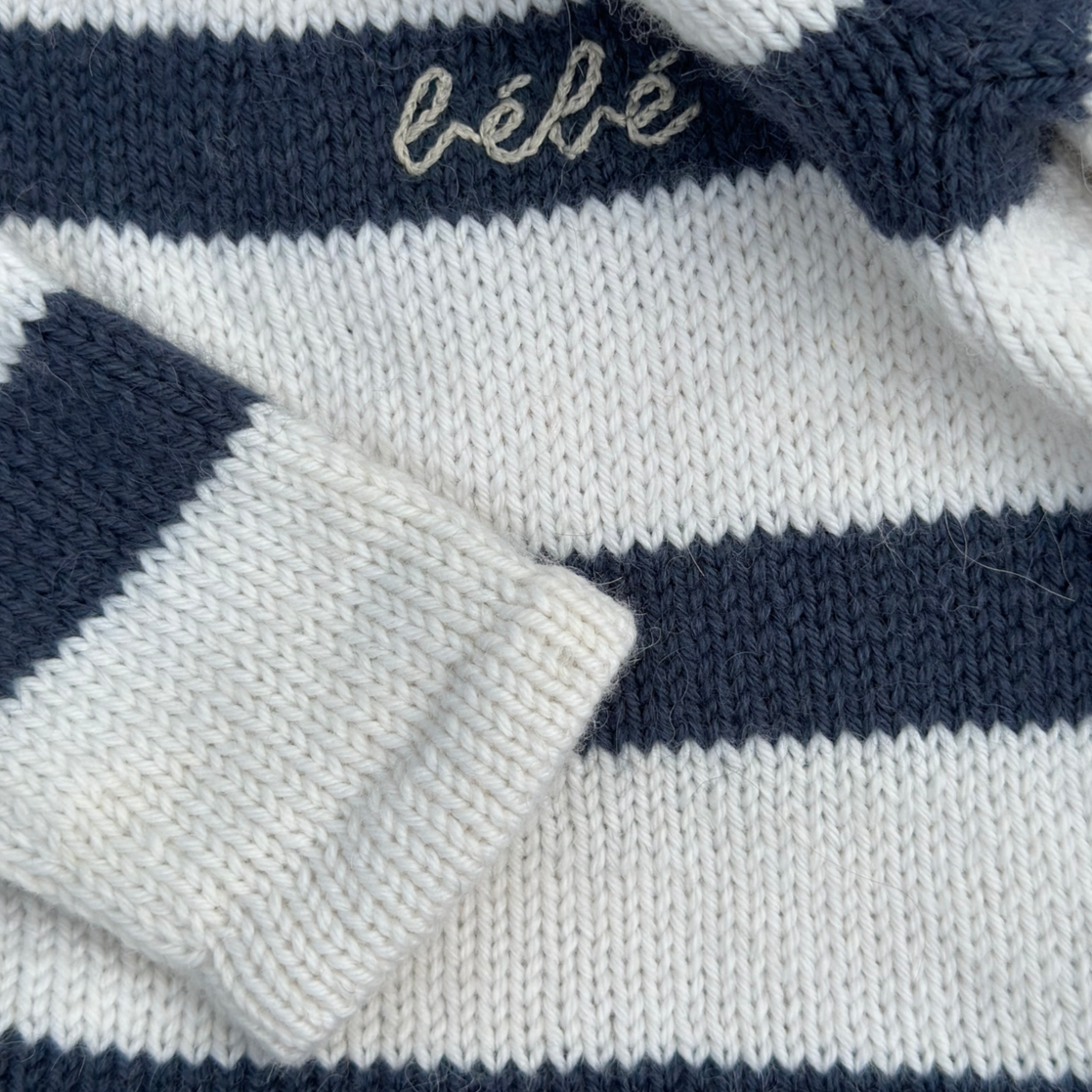 Wild Knits Glasgow - Bébé Sweater - Knitting Pattern