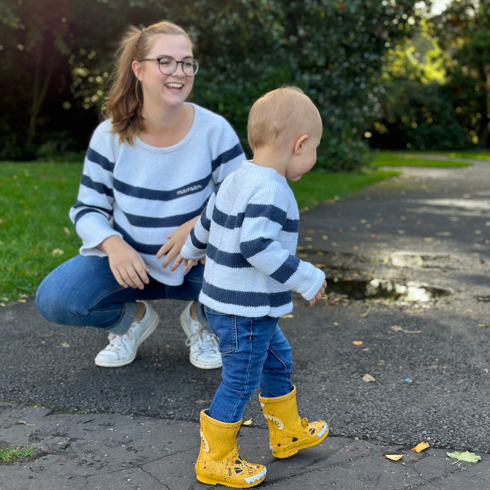 Wild Knits Glasgow - Bébé Sweater - Knitting Pattern