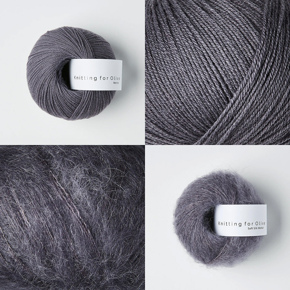 PetiteKnit Lulu Pullunder-Strickset in Peer Gynt