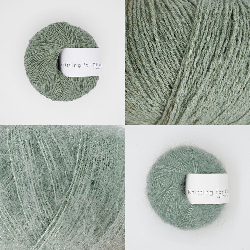 PetiteKnit Lulu Pullunder-Strickset in Peer Gynt