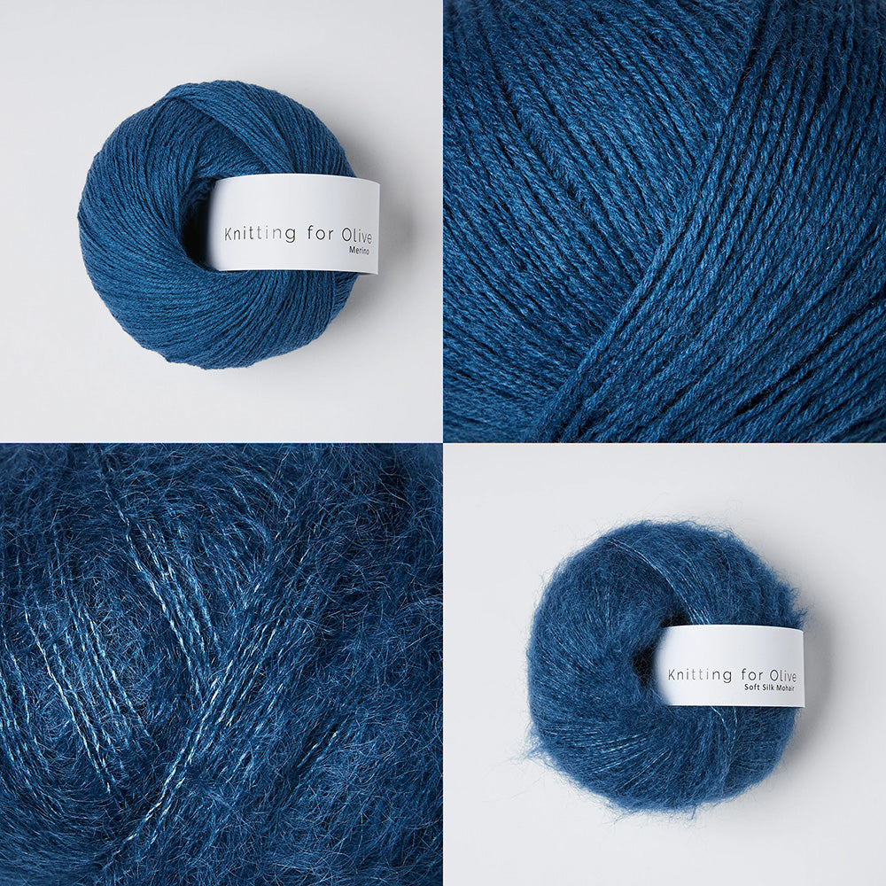 PetiteKnit Lulu Pullunder-Strickset in Peer Gynt