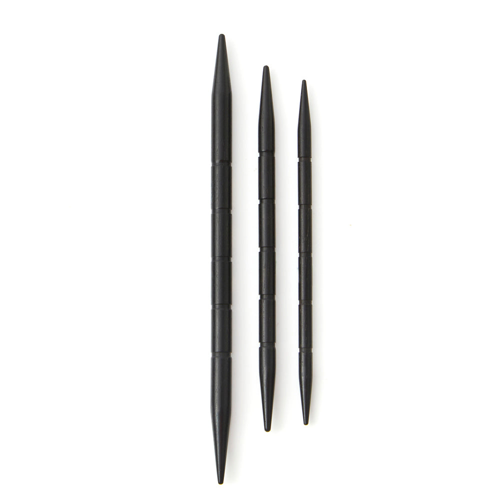 Lantern Moon Ebony Cable Needles - Set of 3