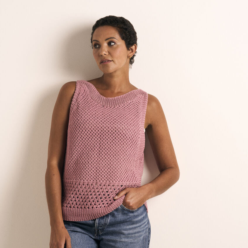 Mode at Rowan Katrine Sleeveless Top - Knitting Pattern