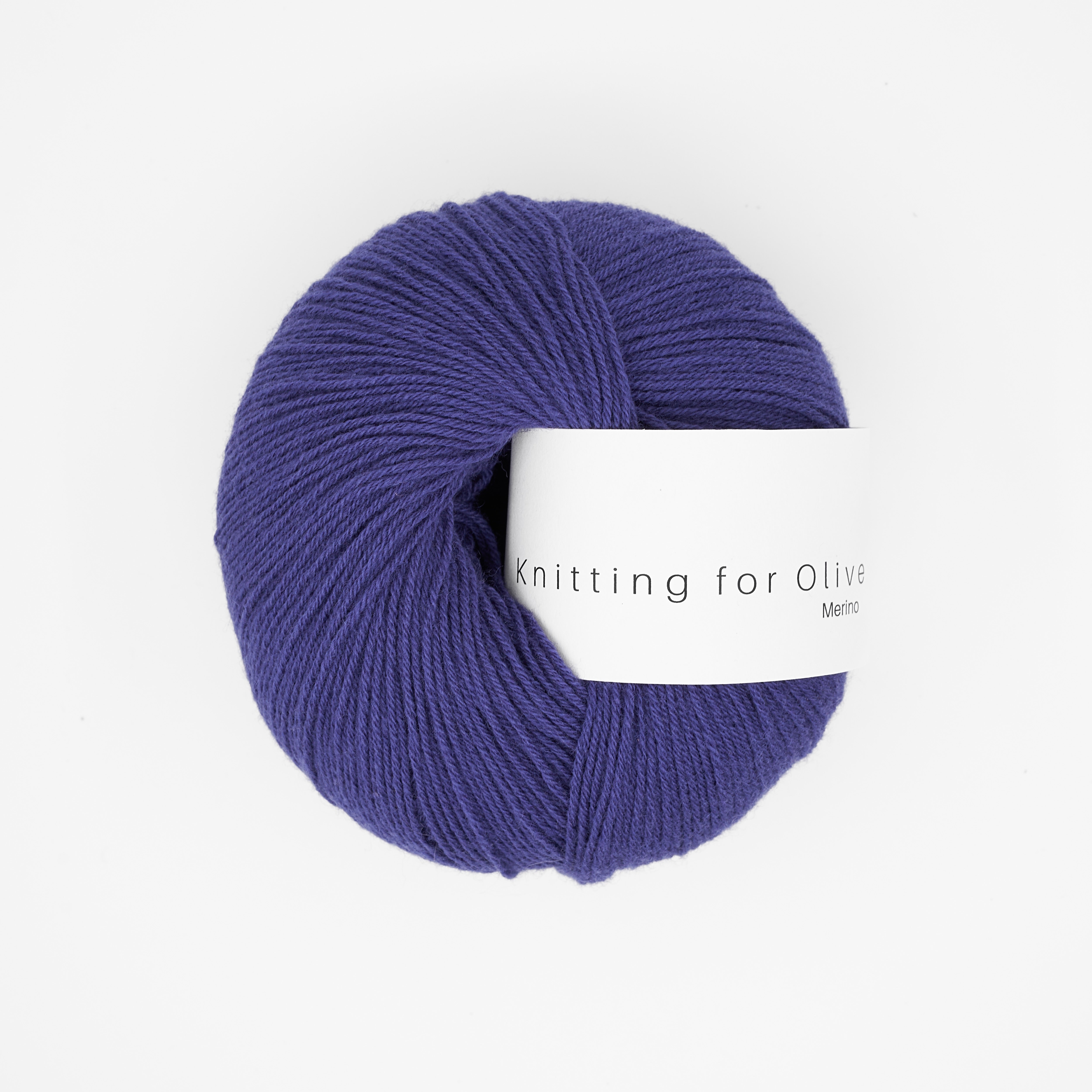 Ball of Knitting for Olive Merino, 100% non-mulesed merino 4ply yarn, in shade French Anemone