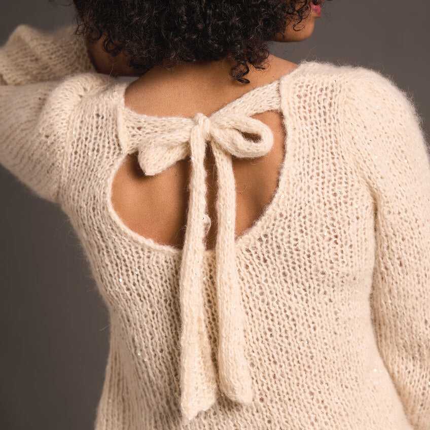 Loren Sweater & Sleeveless Vest- Knitting Pattern - PDF Download