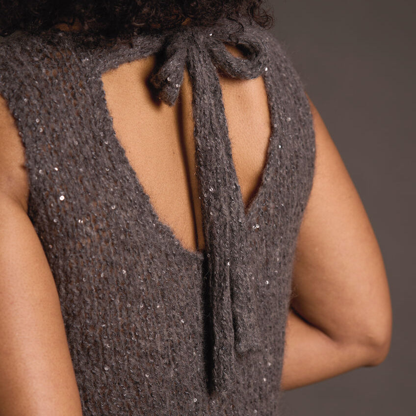 Loren Sweater & Sleeveless Vest- Knitting Pattern - PDF Download