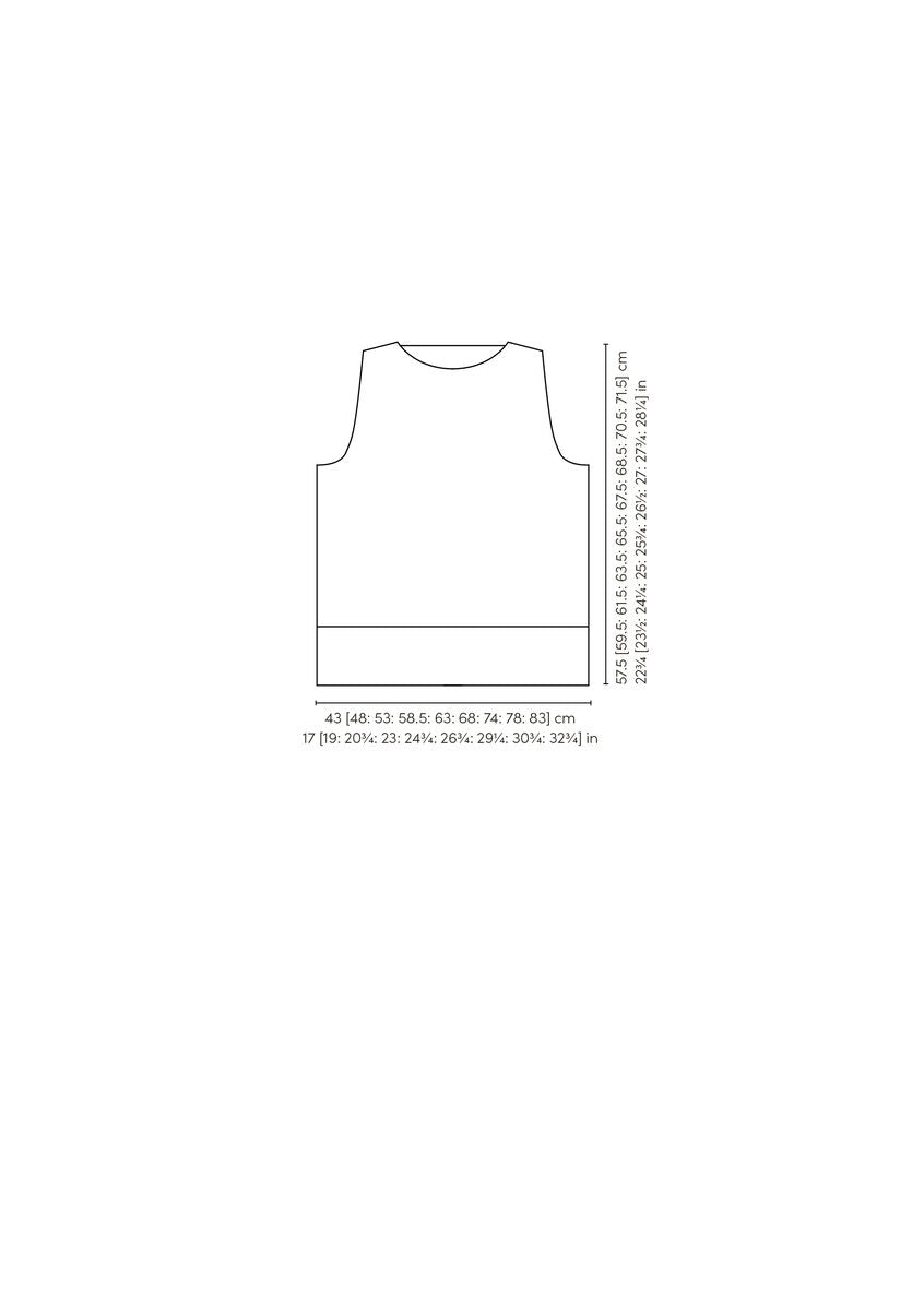 Mode at Rowan Sandlily Slipover - Knitting Pattern