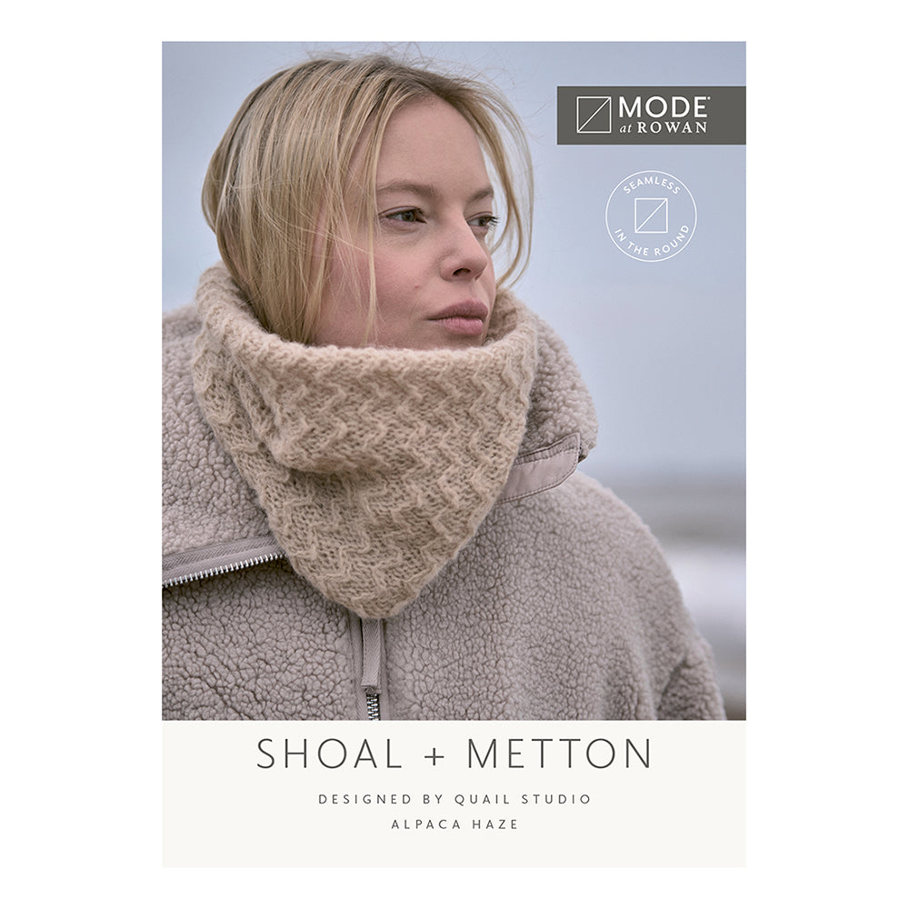 Mode bei Rowan Shoal Cowl und Metton Hat – Strickmuster